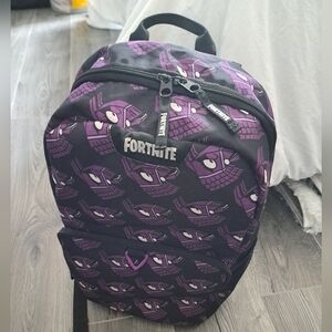 FORTNITE Amplify 20" Unisex  Purple black Backpack School Bag travel EPIC gamer